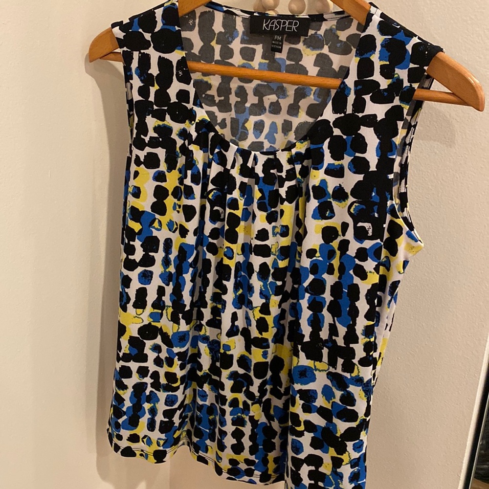 Kasper sleeveless top
